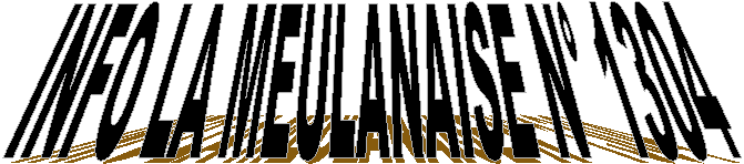 INFO LA MEULANAISE N° 1304